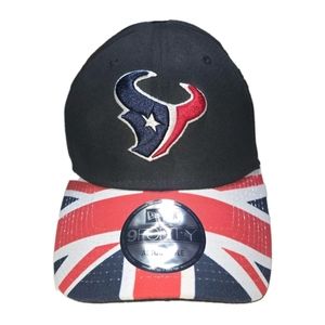 Houston Texans NFL 2019 London Games New Era 9Forty StrapBack Team Headwear